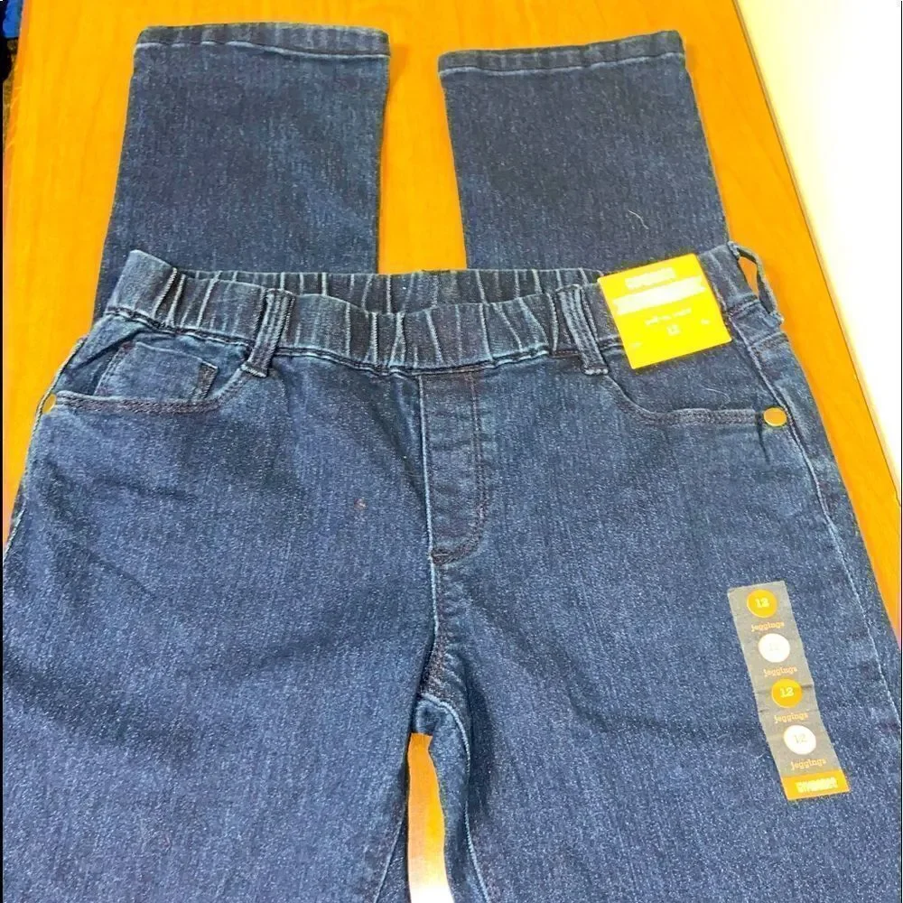 NWT Gymboree pull on stretch jeans size 12